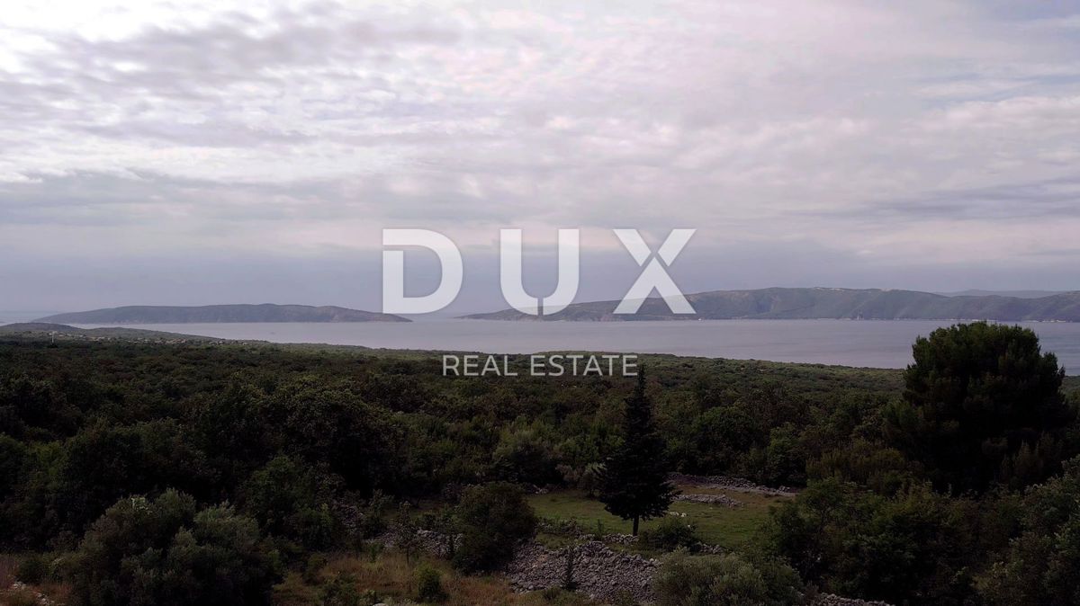 ISOLA DI KRK, LINARDIĆI - Lussuosa casa moderna a un piano con piscina e vista mare