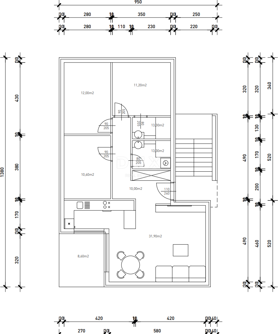 ZADAR, SINJORETOVO - Terreno edificabile con progetto preliminare