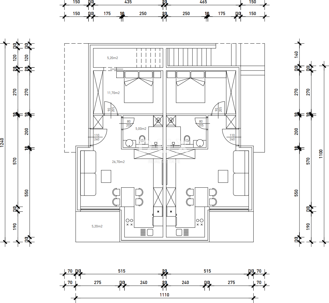 ZADAR, SINJORETOVO - Terreno edificabile con progetto preliminare