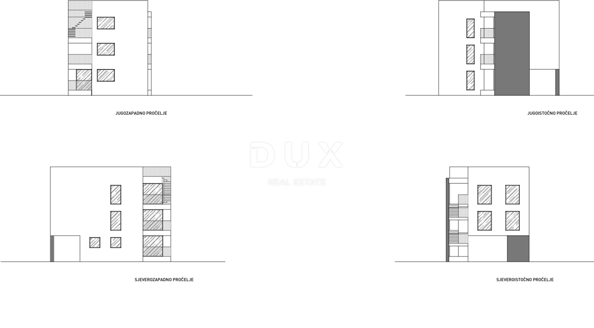 ZADAR, SINJORETOVO - Terreno edificabile con progetto preliminare