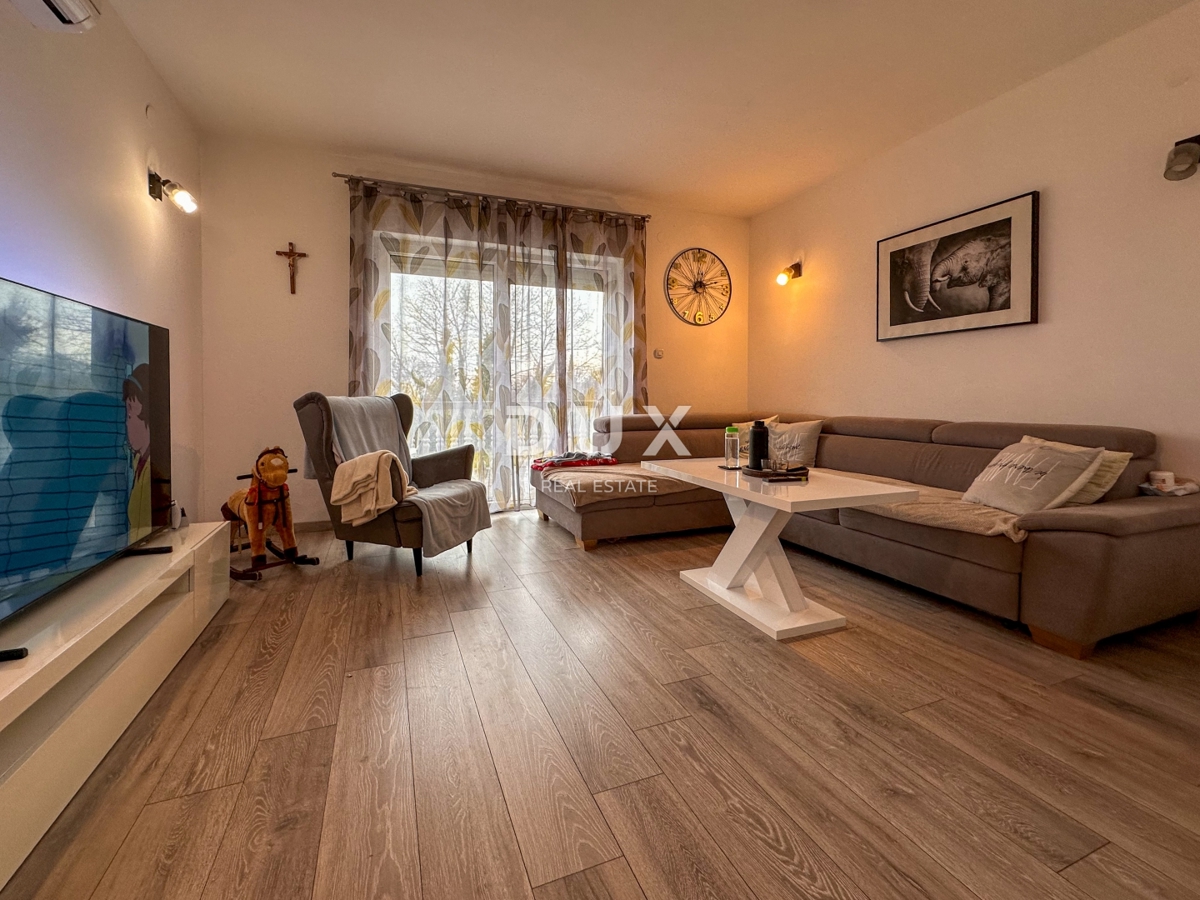RIJEKA, KUKULJANOVO - 3 camere da letto arredate + soggiorno al piano terra con giardino di 356 m2