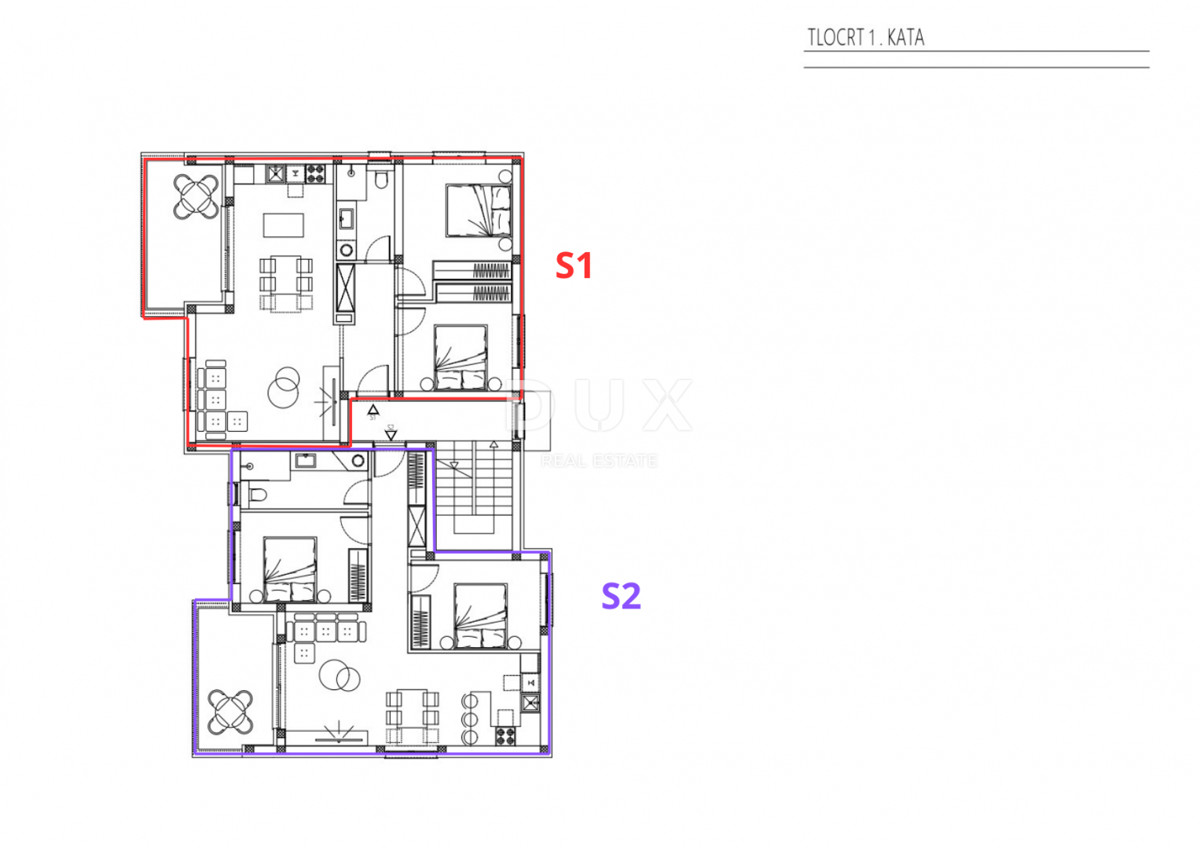 ŠIBENIK, BRODARICA – Appartamento di nuova costruzione perfetto per giovani famiglie