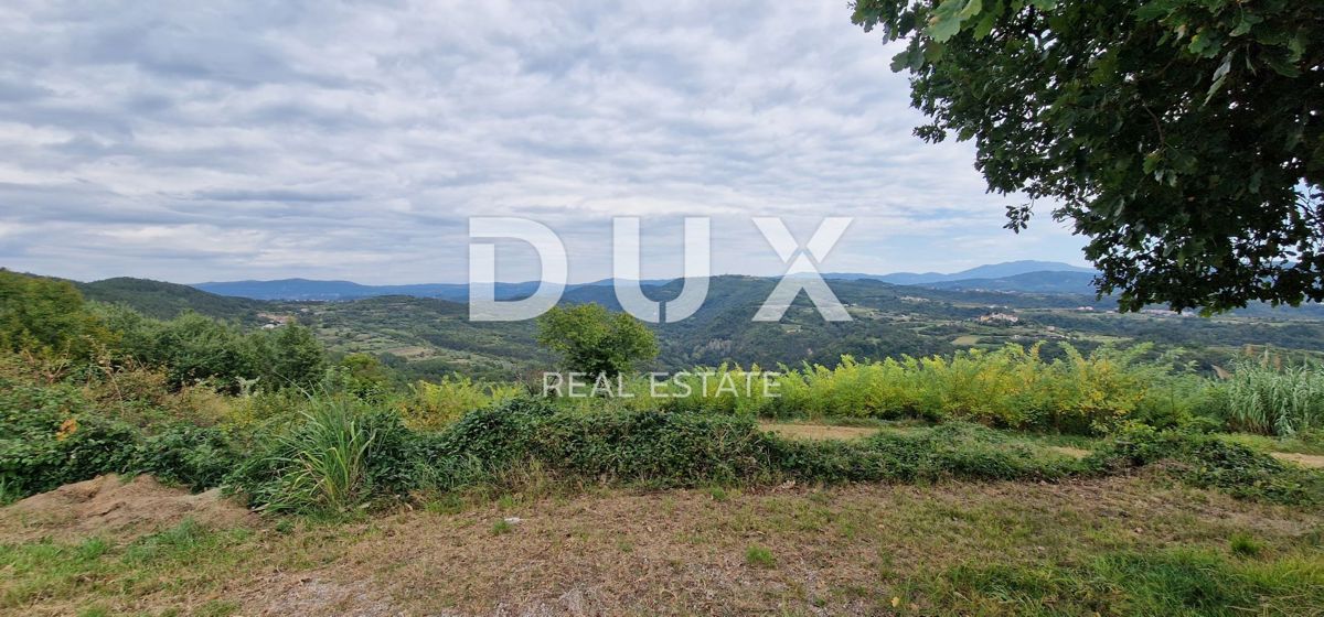 ISTRIA, MOTOVUN - Grande tenuta di 170.000 m2, la vista più bella dell'Istria - Lago Butoniga, Učka, Ćićarija, Montona e la foresta del tartufo di Montona!