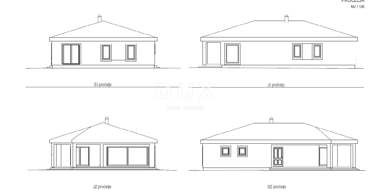 ISTRIA, ŽMINJ - Terreno edificabile con permesso e progetto