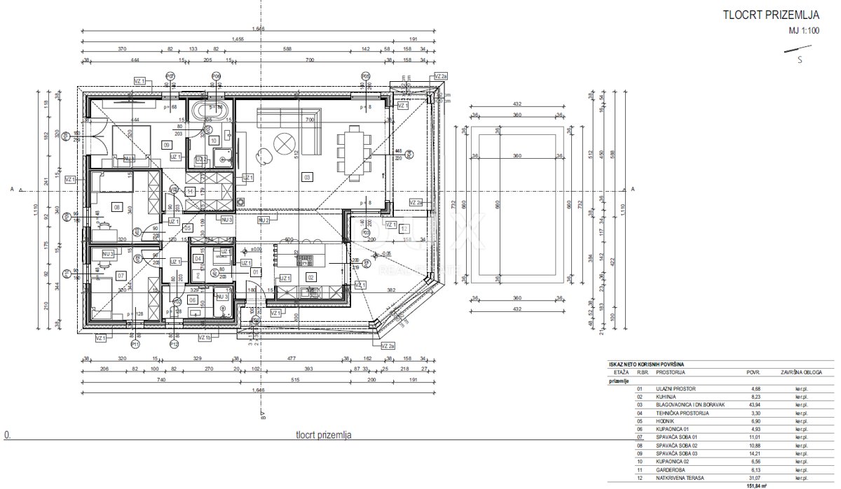 ISTRIA, ŽMINJ - Terreno edificabile con permesso e progetto
