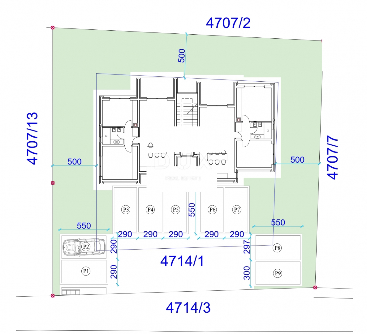 ISTRIA, UMAGO - NUOVO - Terreno con permesso di costruire per un edificio