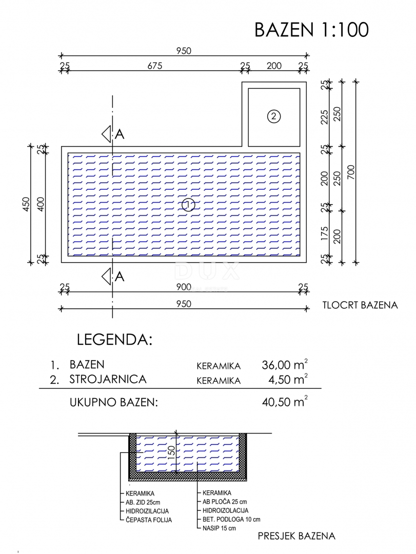 ISTRIA, ALBONA - Ampio terreno con permesso di costruire