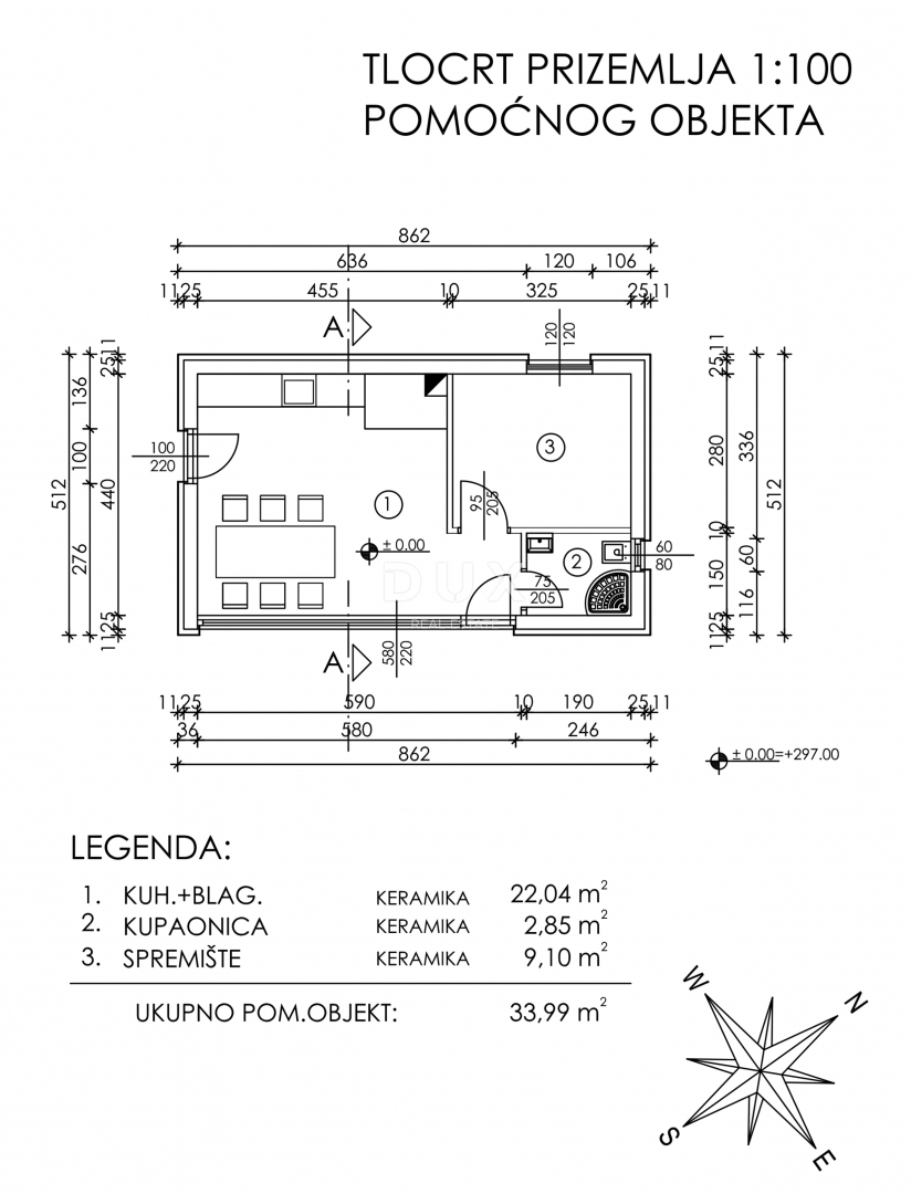 ISTRIA, ALBONA - Ampio terreno con permesso di costruire