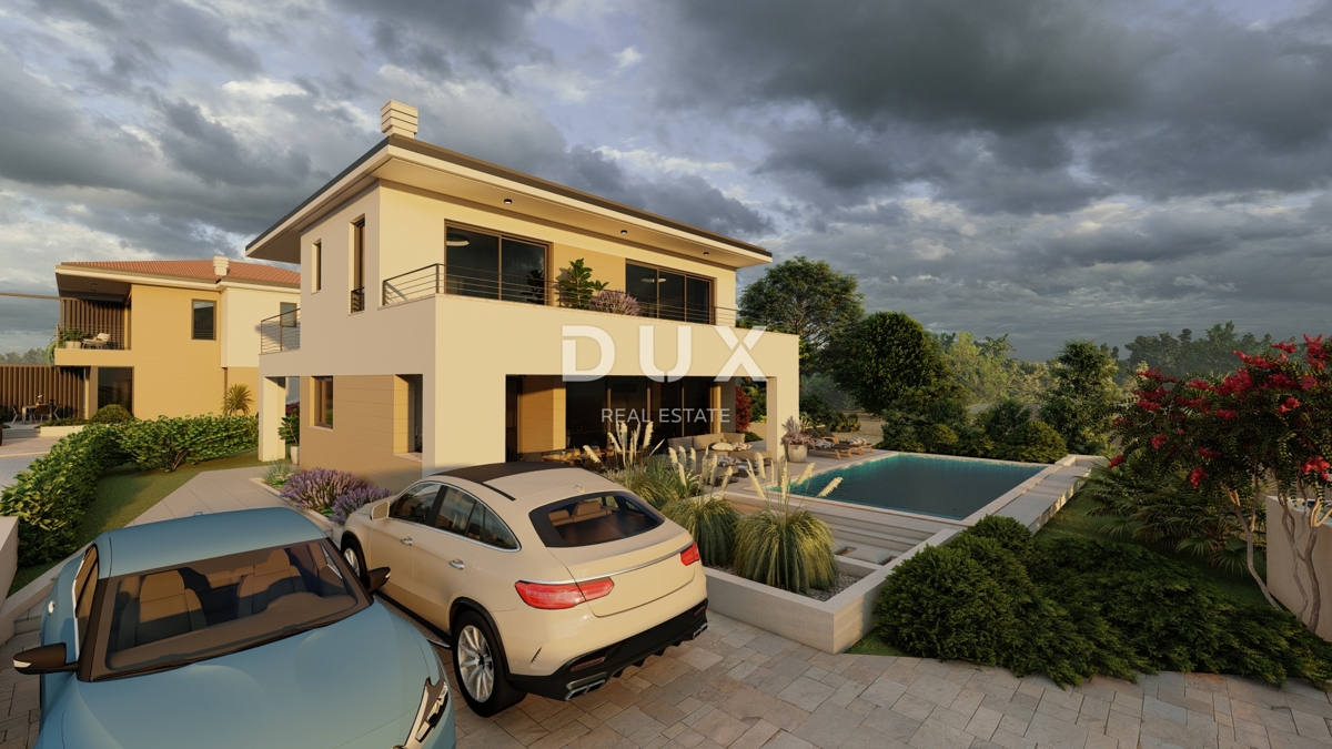 ISOLA DI KRK, MALINSKA (dintorni) - Terreno edificabile 540 m2, con progetto e contributi versati