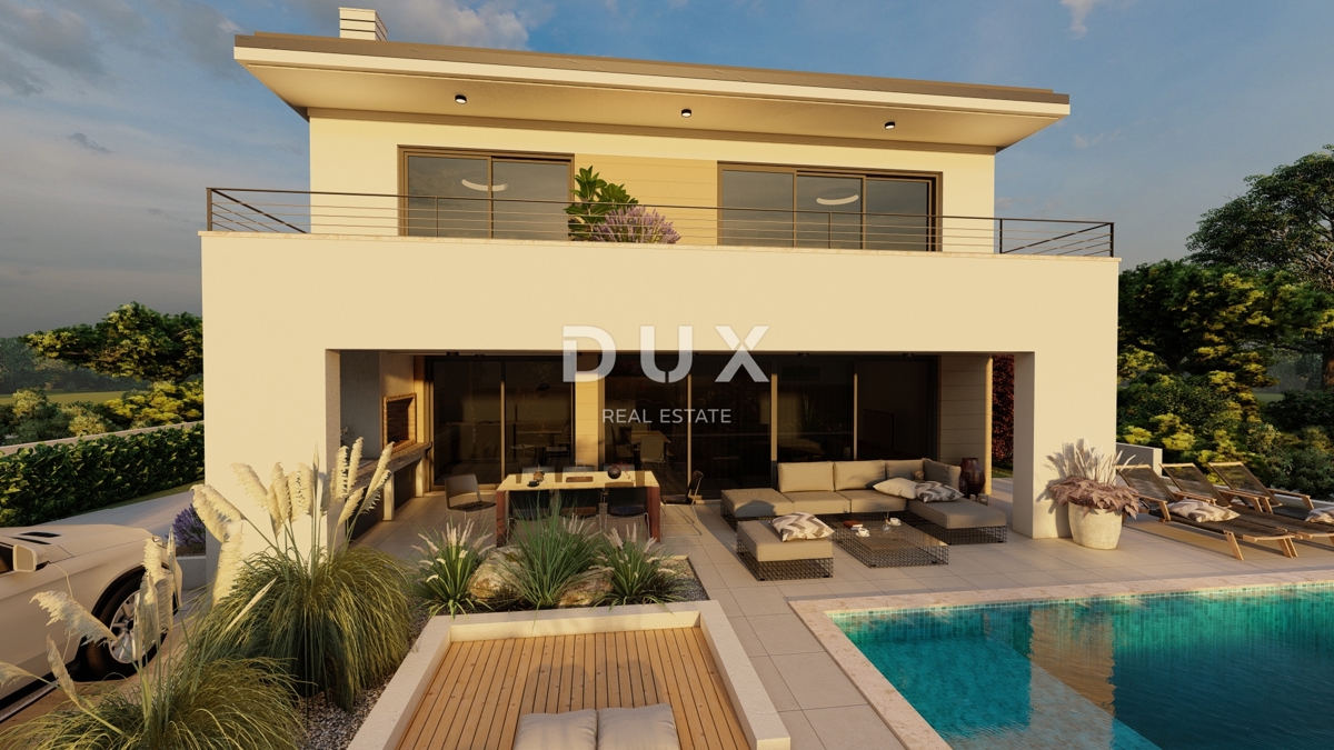 ISOLA DI KRK, MALINSKA (dintorni) - Terreno edificabile 540 m2, con progetto e contributi versati