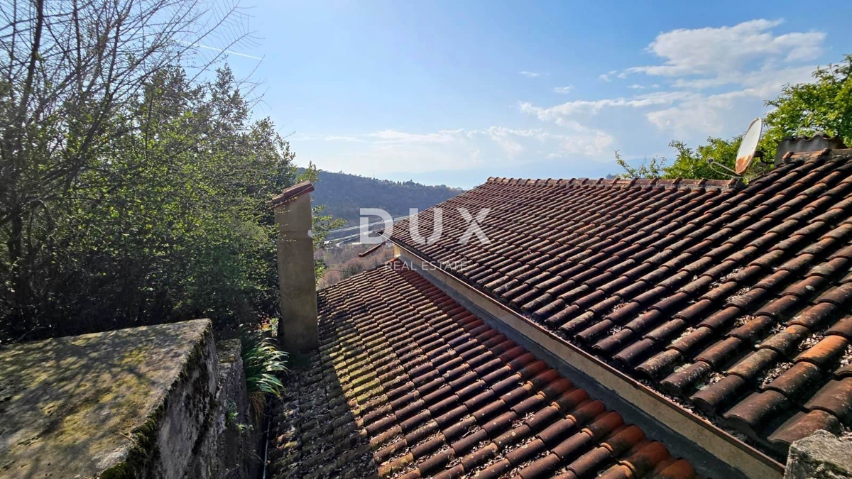 RIJEKA, SUŠAČKA DRAGA - Casa con giardino e vista, 95m²
