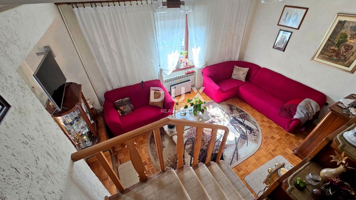 RIJEKA, SUŠAČKA DRAGA - Casa con giardino e vista, 95m²