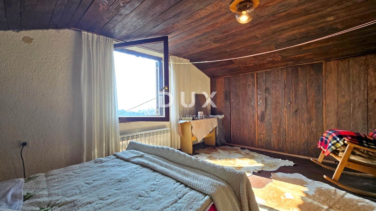 RIJEKA, SUŠAČKA DRAGA - Casa con giardino e vista, 95m²