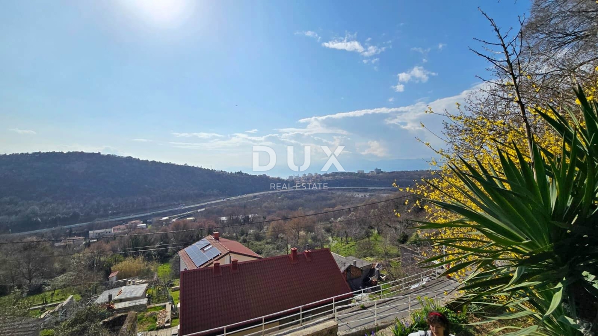 RIJEKA, SUŠAČKA DRAGA - Casa con giardino e vista, 95m²