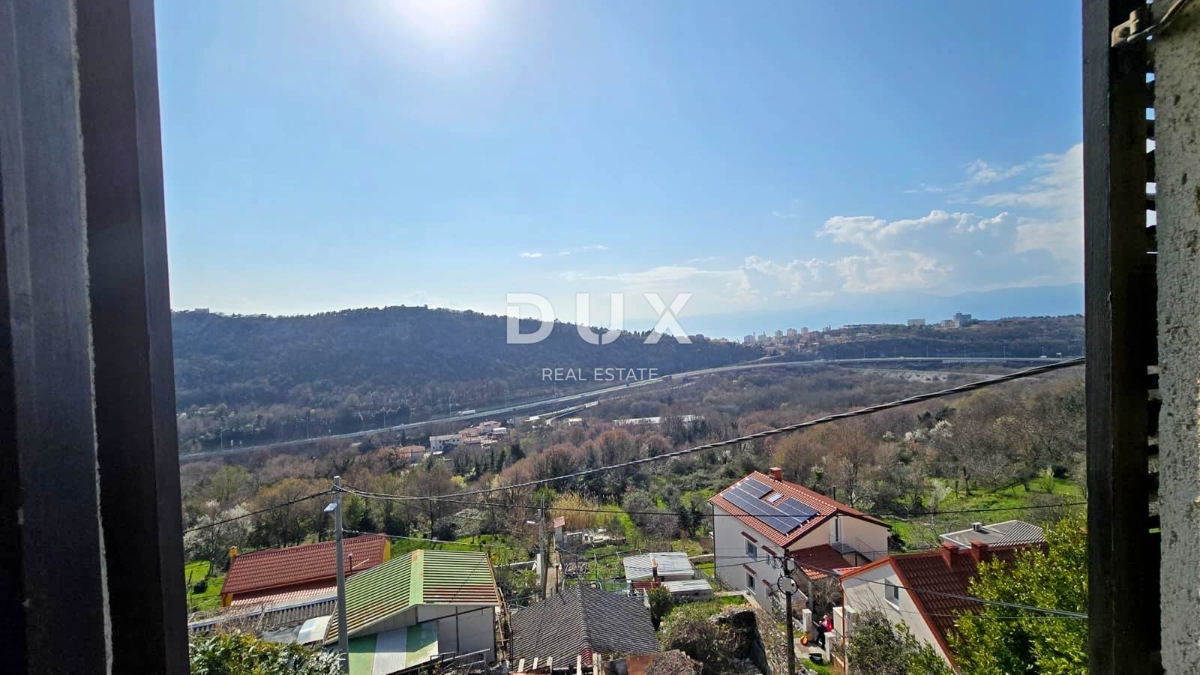 RIJEKA, SUŠAČKA DRAGA - Casa con giardino e vista, 95m²