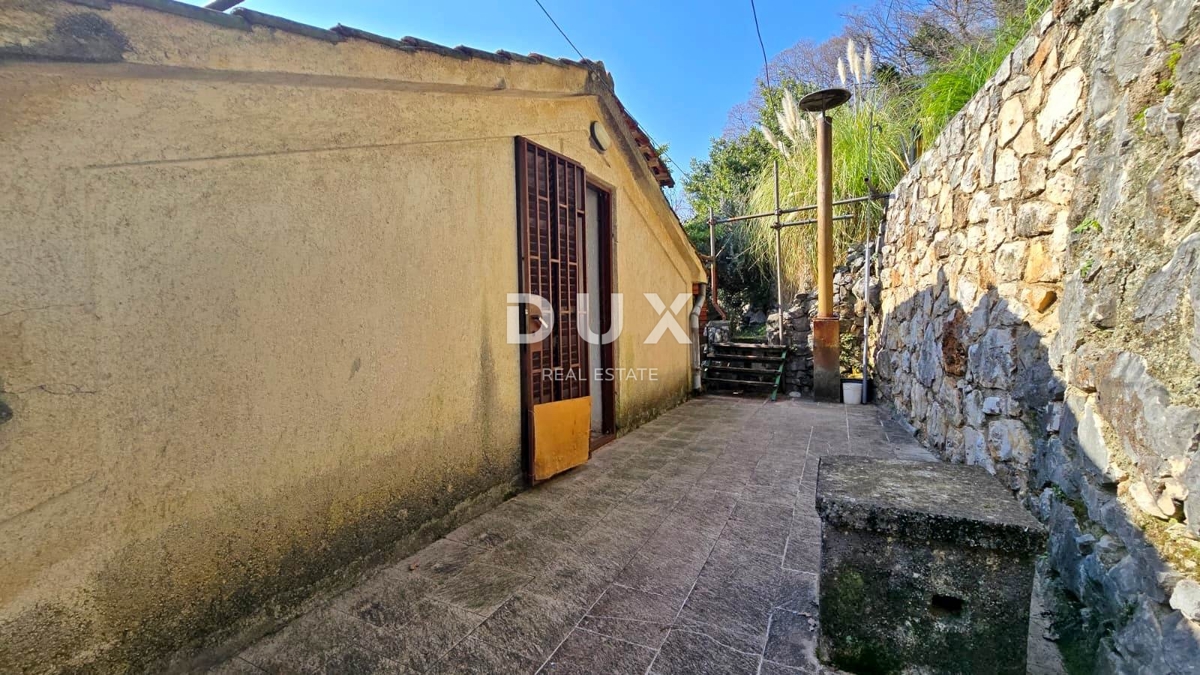 RIJEKA, SUŠAČKA DRAGA - Casa con giardino e vista, 95m²