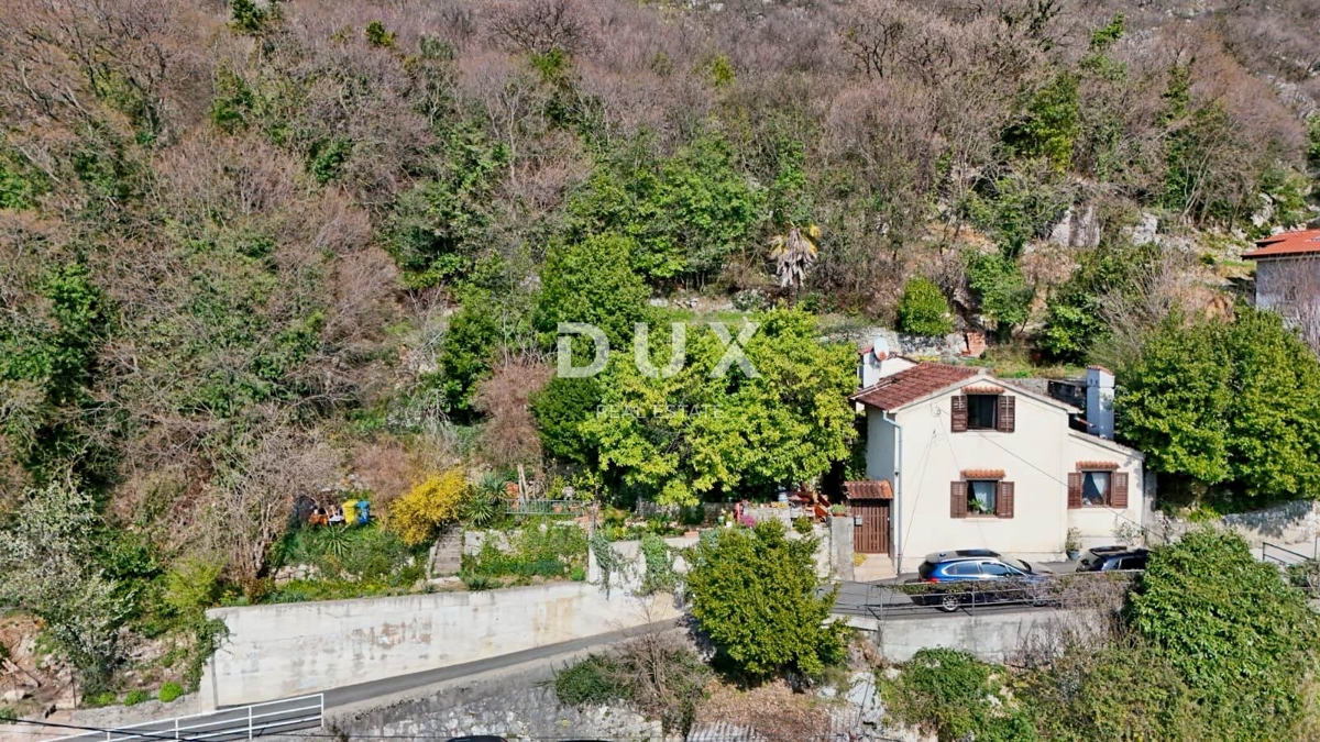 RIJEKA, SUŠAČKA DRAGA - Casa con giardino e vista, 95m²