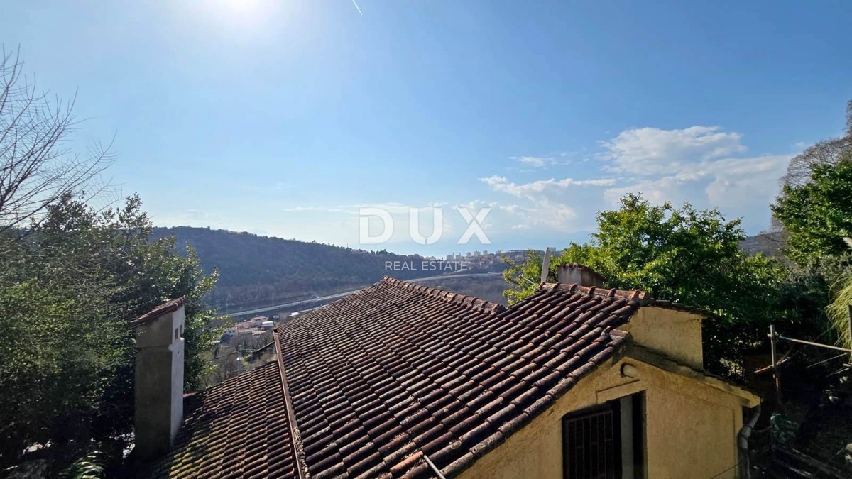 RIJEKA, SUŠAČKA DRAGA - Casa con giardino e vista, 95m²
