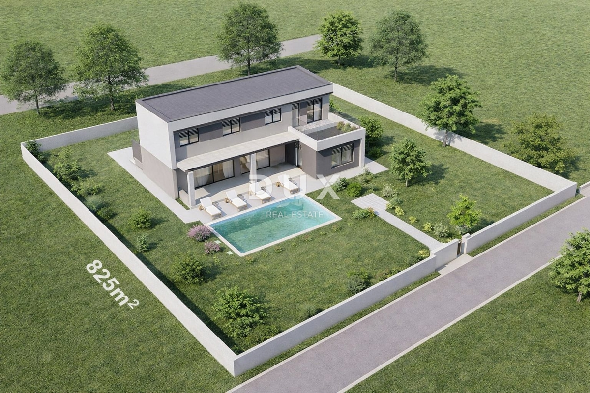 ISTRIA, ŠIŠAN – Terreno edificabile con permesso di costruzione