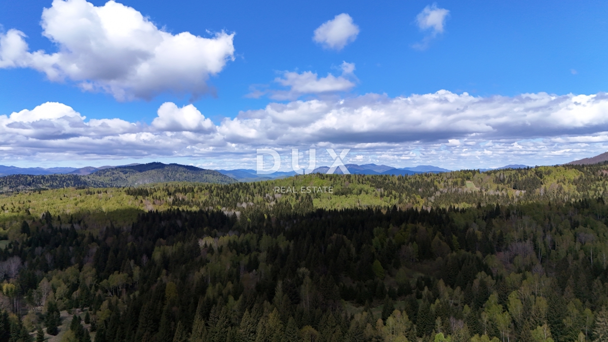 GORSKI KOTAR, HLEVCI - Terreno edificabile pianeggiante, circondato da moderni edifici di nuova costruzione.