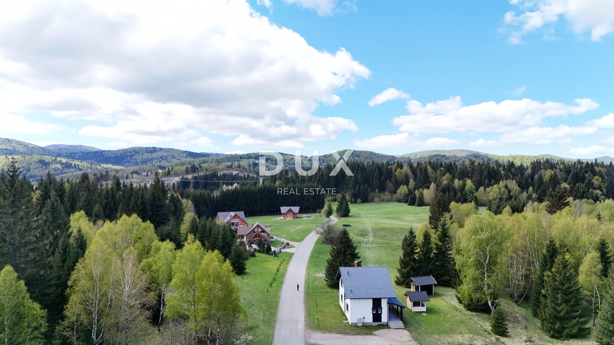 GORSKI KOTAR, HLEVCI - Terreno edificabile pianeggiante, circondato da moderni edifici di nuova costruzione.