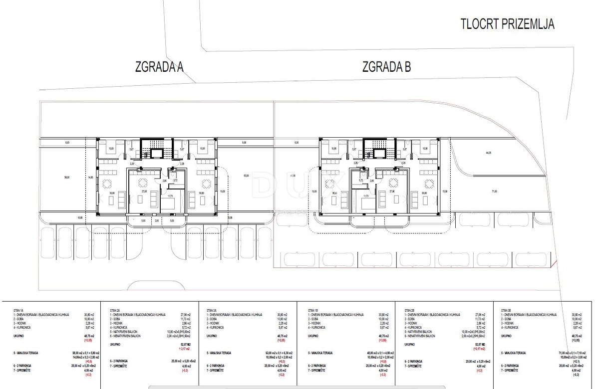 ŠIBENIK, BRODARICA - Appartamento in vendita, di nuova costruzione, con vista su Krapanj