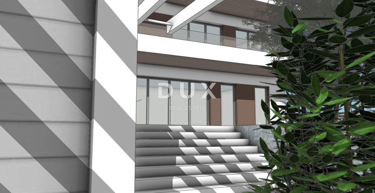 CRIKVENICA, DRAMALJ - progetto antico per una villa di lusso con vista mare