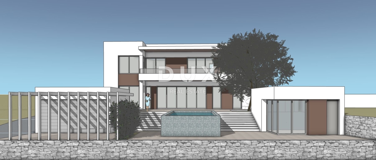 CRIKVENICA, DRAMALJ - progetto antico per una villa di lusso con vista mare