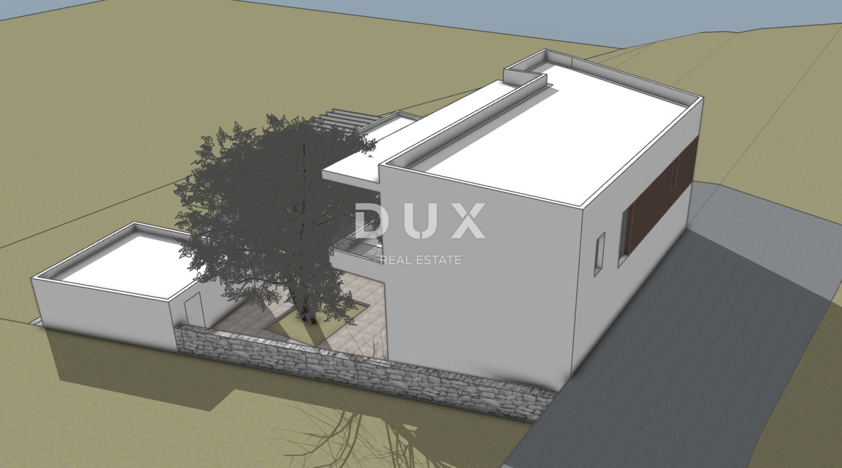 CRIKVENICA, DRAMALJ - progetto antico per una villa di lusso con vista mare