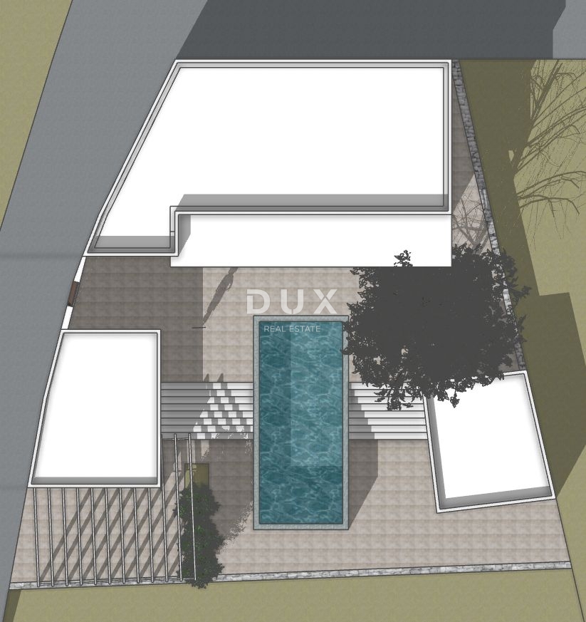 CRIKVENICA, DRAMALJ - progetto antico per una villa di lusso con vista mare