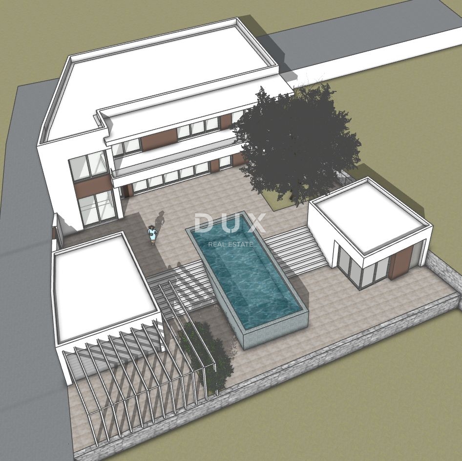CRIKVENICA, DRAMALJ - progetto antico per una villa di lusso con vista mare