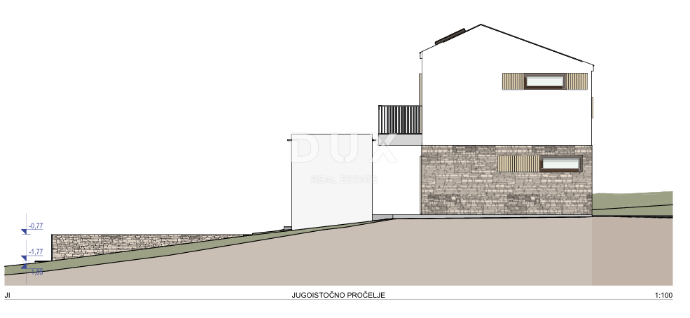 ISOLA DI PAG, LUN - OPPORTUNITÀ! Terreno con permesso di costruire per una villa