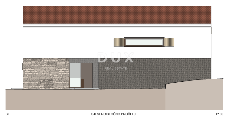 ISOLA DI PAG, LUN - OPPORTUNITÀ! Terreno con permesso di costruire per una villa