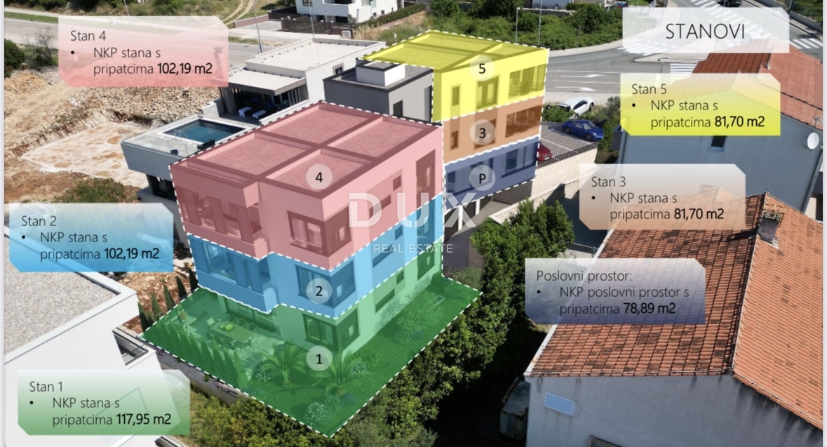 Appartamento Belafuža, Zadar, 102,19m2