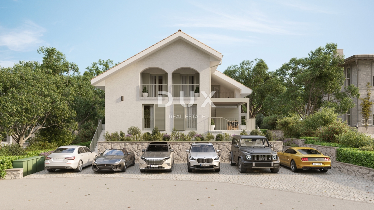 ISOLA DI KRK, MALINSKA - Attico con vista panoramica sul mare