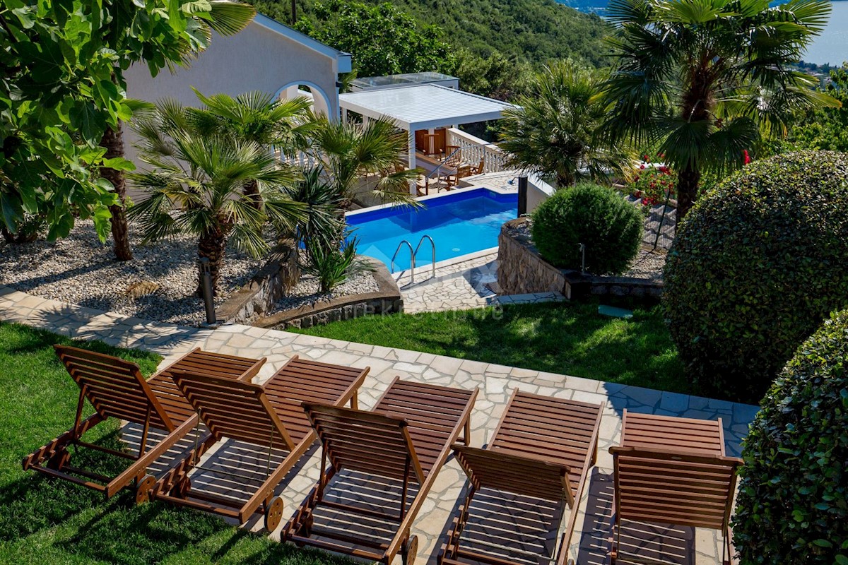 OPATIJA, MATULJI - Villa con vista sul blu del Quarnero