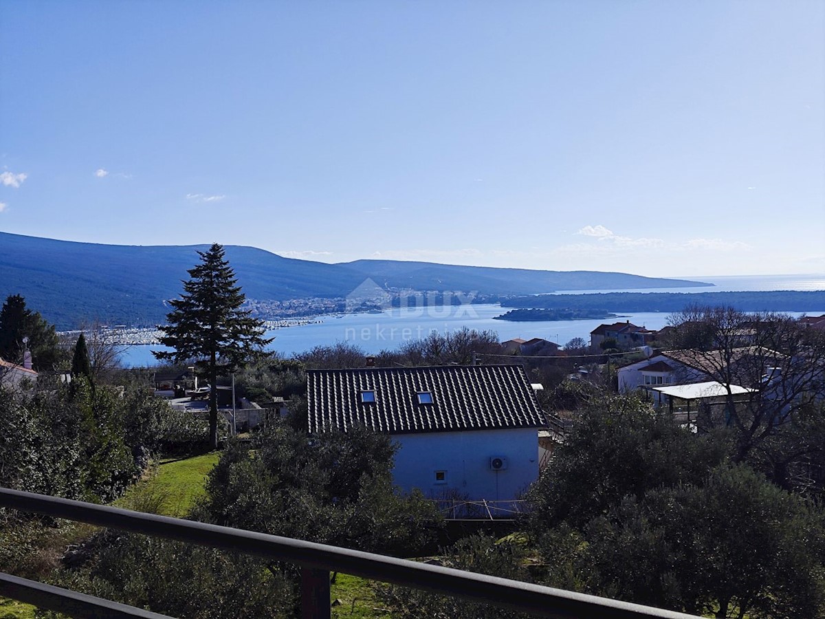 ISOLA DI KRK, dintorni della città di Krk - Villa di lusso con vista panoramica sul mare