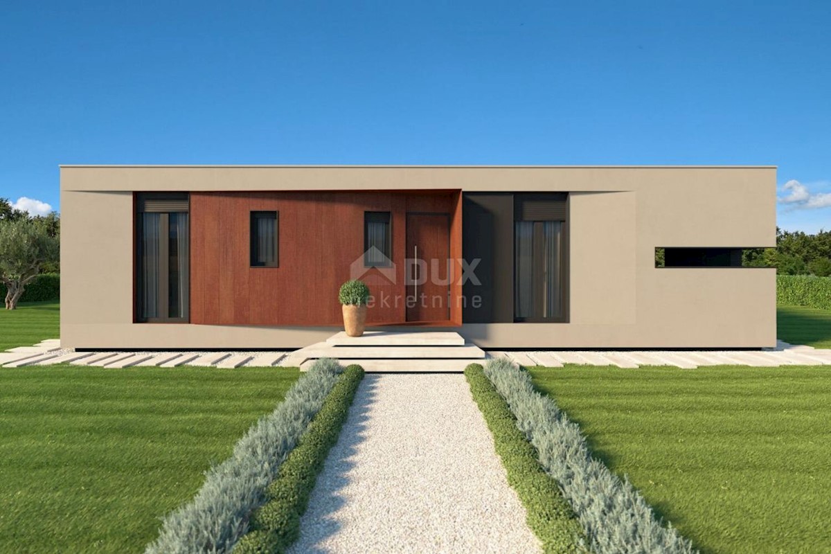 ISTRIA, POREČ - Moderna casa a un piano con piscina in una posizione meravigliosa, nuova costruzione