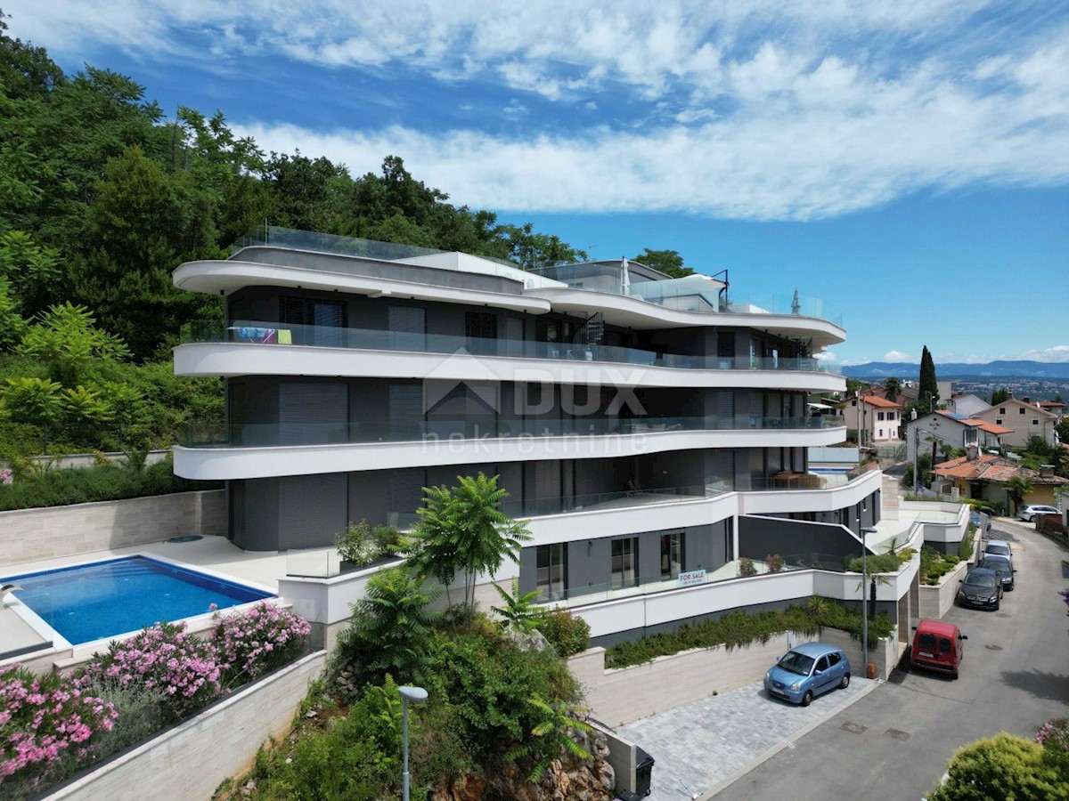 OPATIJA- appartamento in nuova costruzione 143m2 con vista mare + giardino 57m2- APPARTAMENTO 3