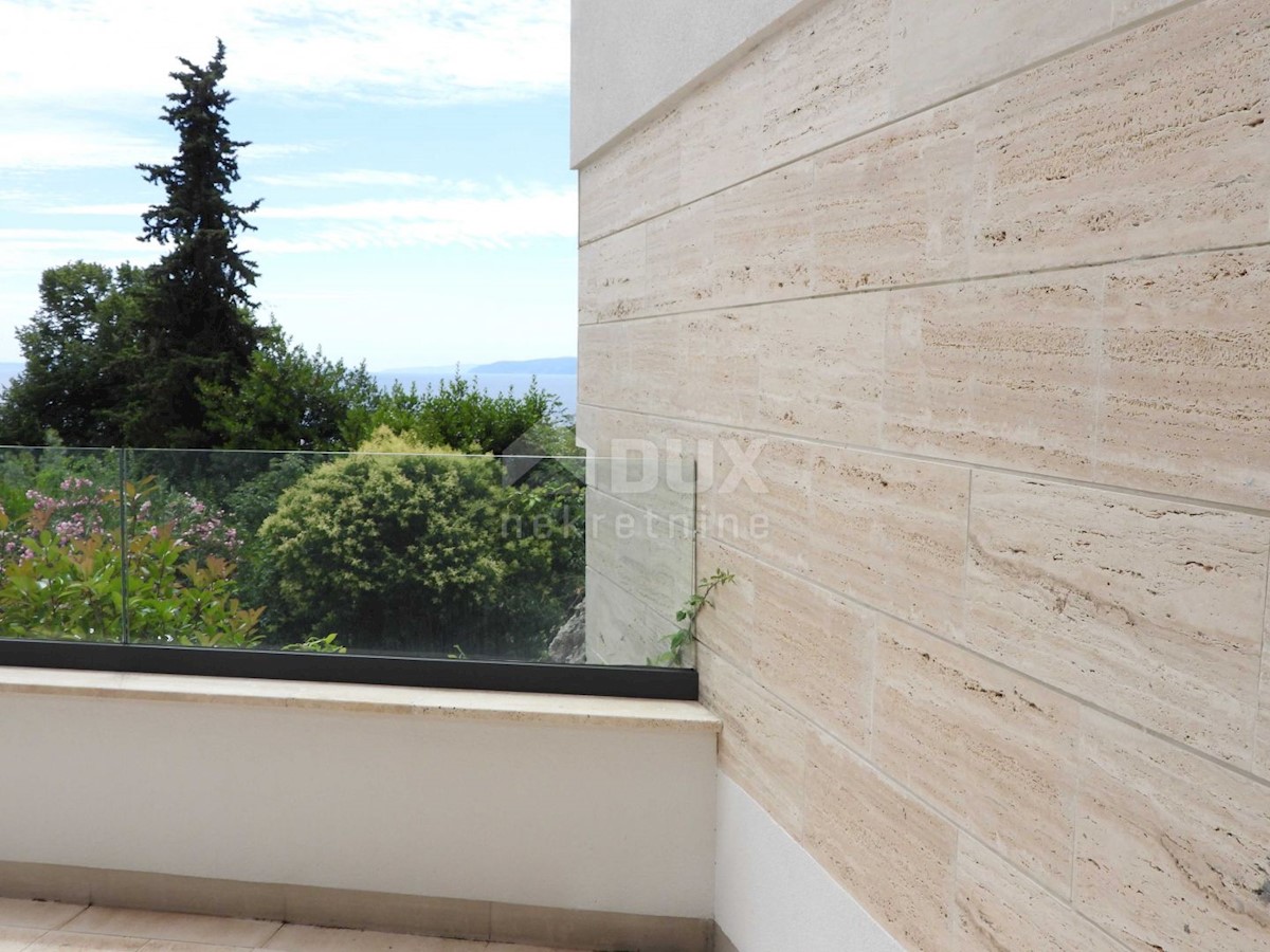 OPATIJA- appartamento in nuova costruzione 143m2 con vista mare + giardino 57m2- APPARTAMENTO 3