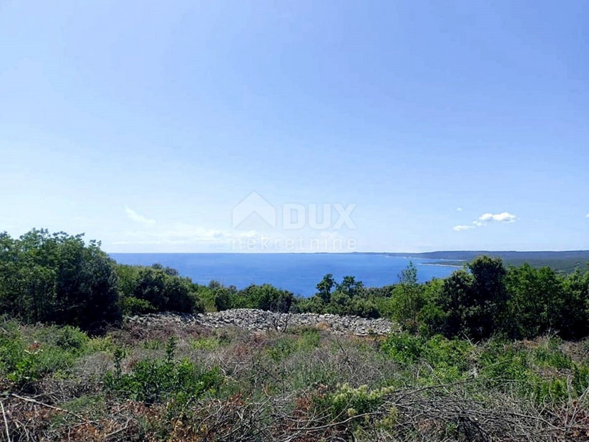 ISTRIA, RABAC - Terreno edificabile con vista mare