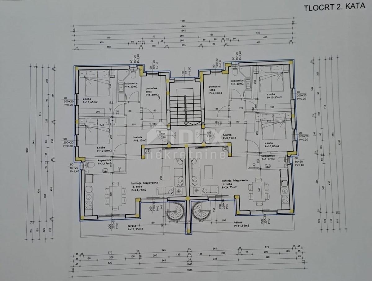 ZADAR, SUKOŠAN - Attico in nuova costruzione