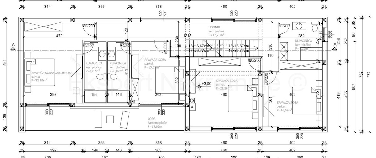 Rogoznica, villa di lusso 350 m2 a soli 120 dal mare e dalla spiaggia, vista