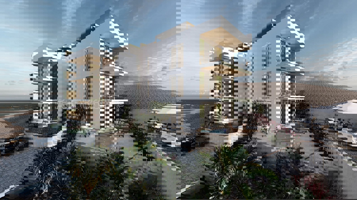 Čiovo, Okrug G., appartamento con due camere da letto con vista mare, parcheggio, a 200 metri dal mare
