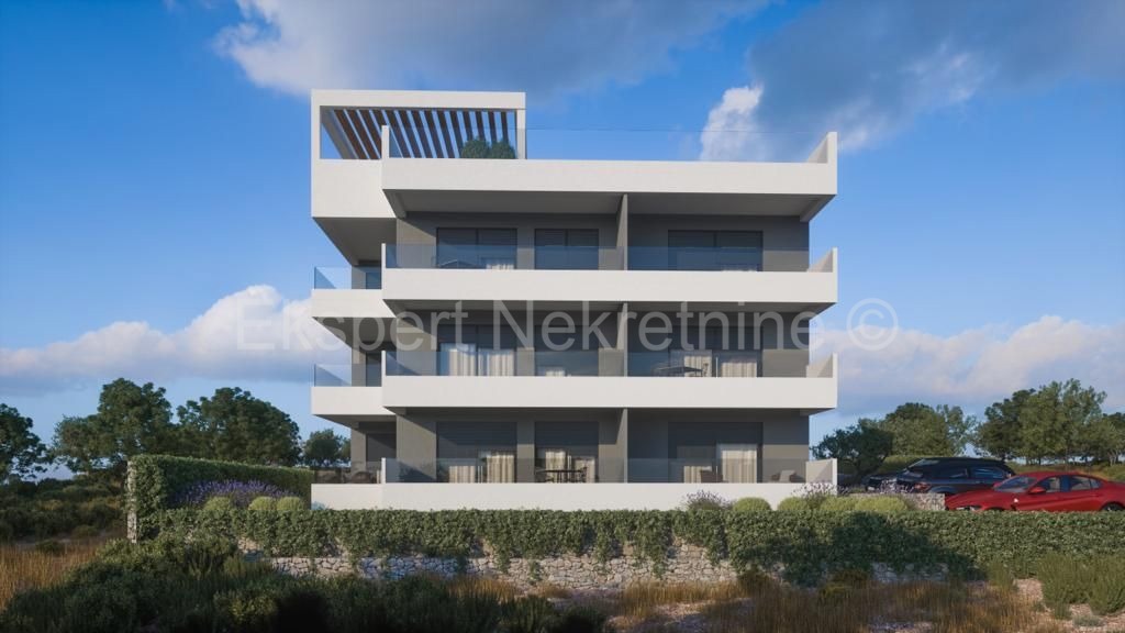 Seget D., penthouse 2-bedroom 81 m2, new building, sea view