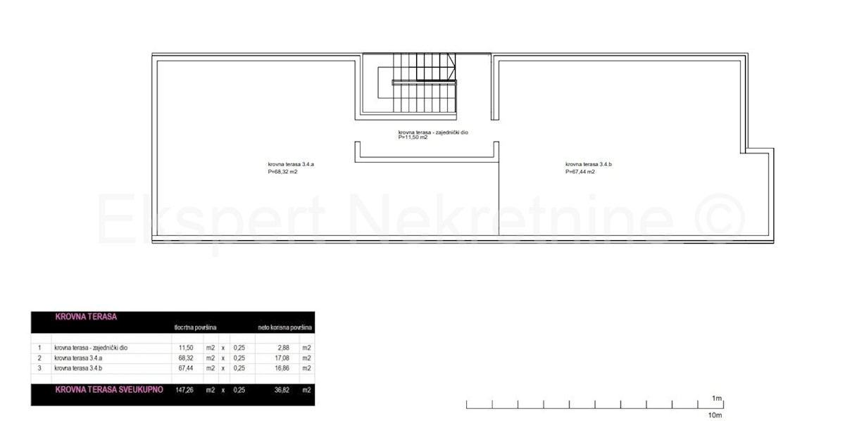 Čiovo, Okrug.G., appartamento quadrilocale 128,23 m2 con due posti auto, vista