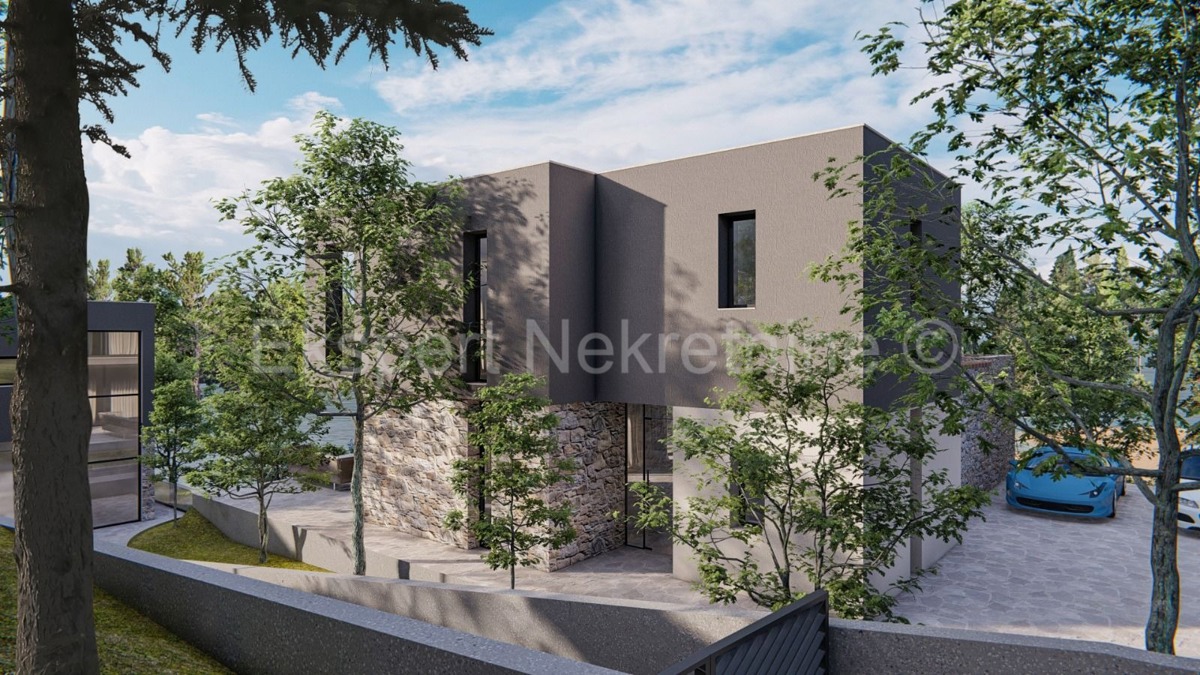 Vinišće, villa di lusso 226 m2 con piscina, vista mare