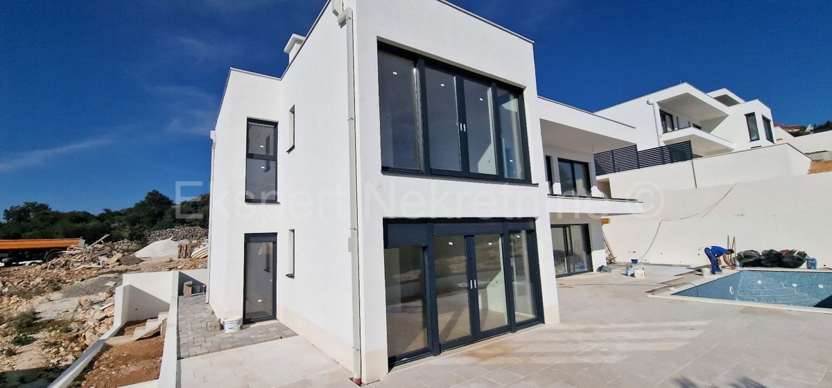 Vinišće, villa di lusso 226 m2 con piscina, vista mare