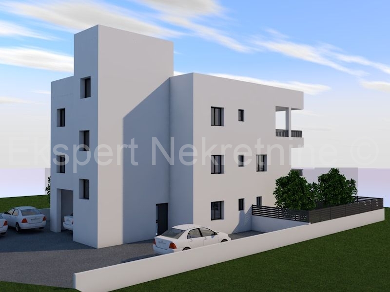 Kaštel. Old, 2-bedroom apartment 61m2, new building, parking