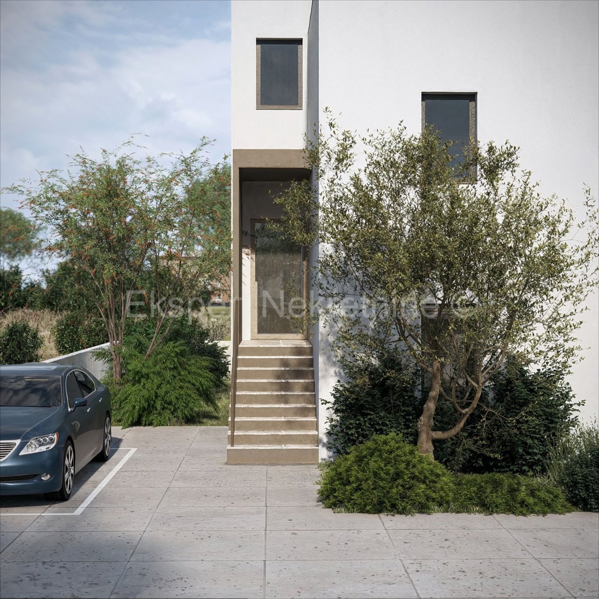 Trogir, 2-bedroom apartment 73 m2 + garden 105 m2, new building, 2 parking spaces